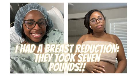 I Got A Breast Reduction Hours After Surgery My Surgery Experience