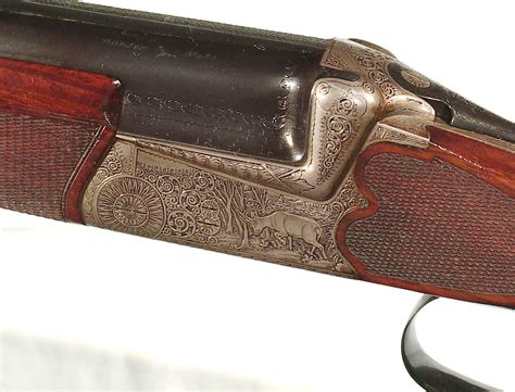 Monty Whitley Inc Remington Model Double Barrel Gauge Shotgun