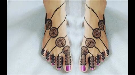 Most Beautiful Feet Mehndi Design 2020 Simple Foot Mehndi