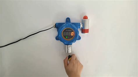 Explosion Proof C2h2 Gas Monitor With Alarm Lamp Acetylene Gas Detector