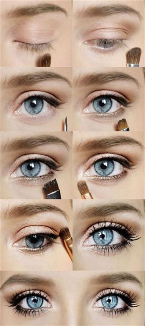 12 Easy Step By Step Natural Eye Make Up Tutorials For Beginners 2014