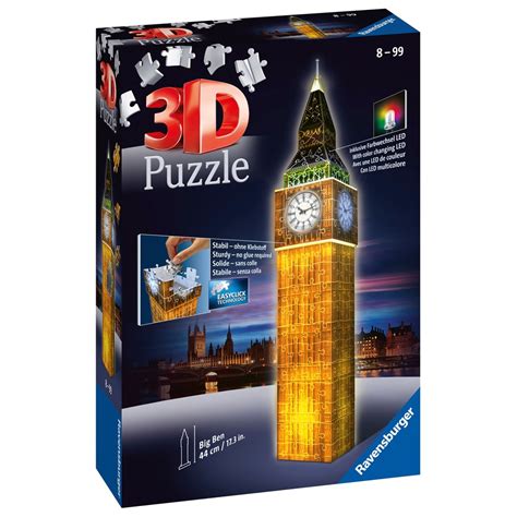 Ravensburger Big Ben Night Edition 3d Puzzle Smyths Toys Ireland