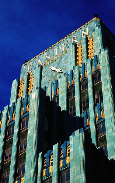Art Deco Style Eastern Columbia Building In Downtown Los Angeles