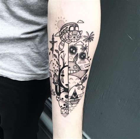 Pin by lunα on тσттσ ѕσfт αят Ghibli tattoo Body art tattoos Tattoos