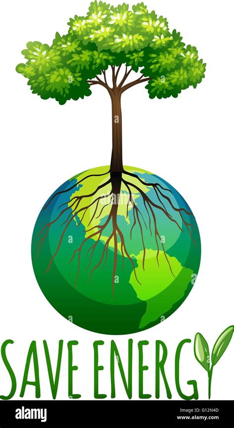 Save Energy Stock Vector Images Alamy