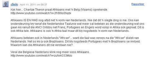For fun afrikaans lessons with sentences, songs and. Page F30: Discussion on Die Burger: is Afrikaans an African language?