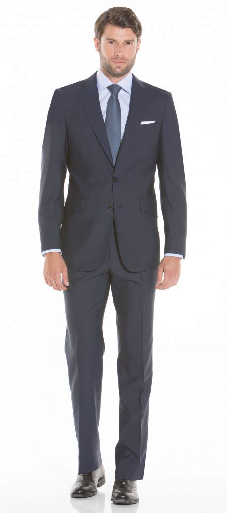 Ve hotel & residence +603 2246 2888. Men's navy tailored business suit | Savile Row Company