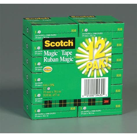 Scotch Magic Tape Refill Bulk Pack 12pk Grand And Toy