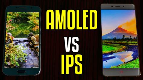 Both of the displays are good. AMOLED Vs IPS 📺 Which is Better Display ? 4K - YouTube