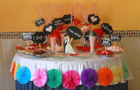 How To Decorate Tables For A Bridal Shower - Leadersrooms