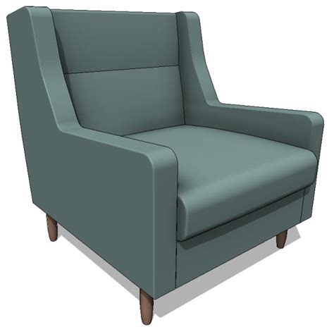 Gus Modern Carmichael Chair & Loft Sofa [10142] - $2.00 : Revit
