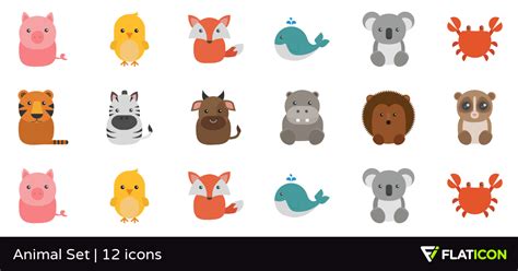12 Free Vector Icons Of Animal Set Designed By Freepik Animal Icon