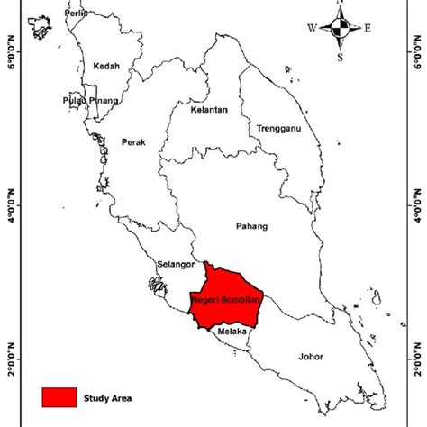 Negeri Sembilan Of Peninsular Malaysia Download Scientific Diagram