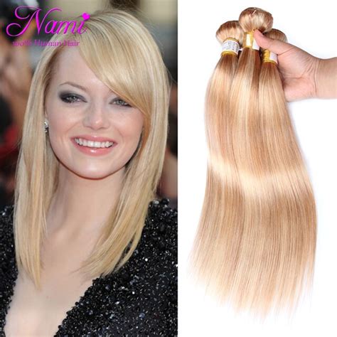 Best A Brazilian Human Hair Weaves Straight Piano Color