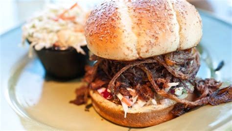 Beef brisket requires long slow cooking, making it an excellent choice for the slow cooker, especially when sweetened up with applesauce. Barbecued Beef Sandwiches | Recipe | Beef sandwich ...