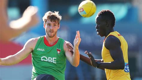 Alex Johnson Swans Injury Johnson Ready For ‘second Debut After Four