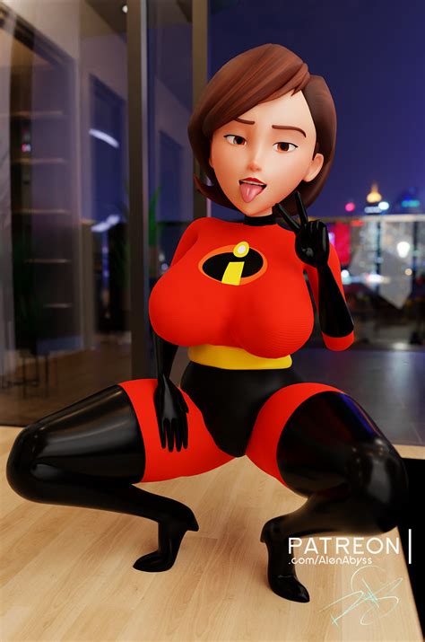 sexy helen parr elastigirl pinup by alenabyss on deviantart