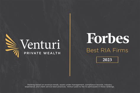 Venturi Named One Of The Top Ria Firms In America By Forbes 2023