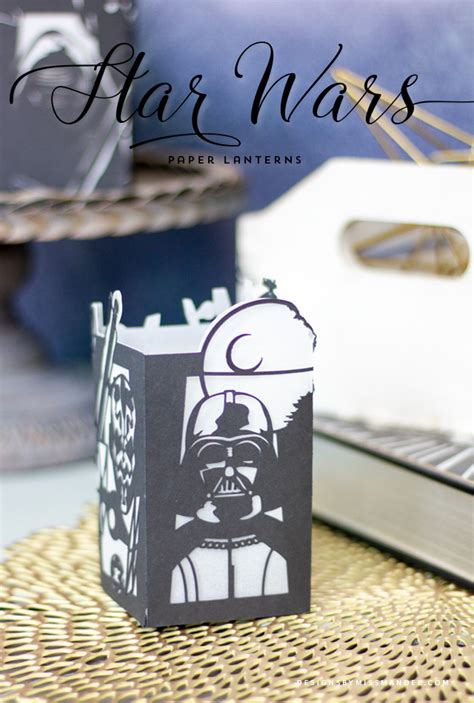 Star Wars Paper Lantern Dark Side Designs By Miss Mandee