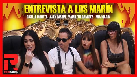 🔥 Entrevista A Los MarÍn En Cancún Alex Marín Giselle Montes Mia