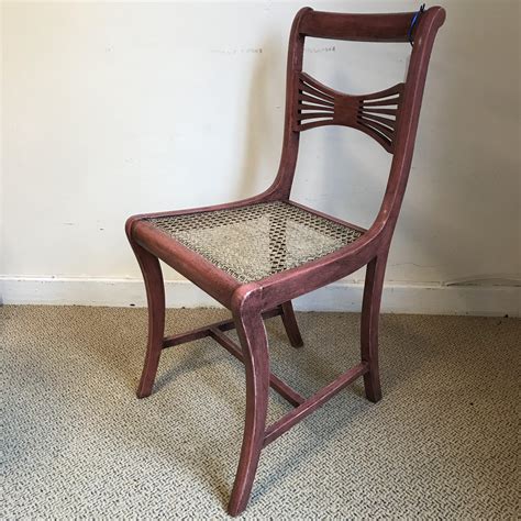 Vintage Rustic Pink Painted Bedroom Chair Antique Chairs Hemswell