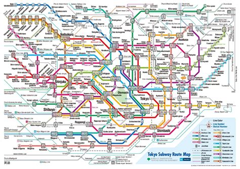 Nice Map Of Tokyo Metro Tokyo Subway Subway Map Train Map Images And Photos Finder