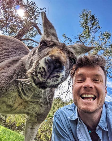 Legendary Animal Whisperer Snaps The Best Selfies With Wild Animals