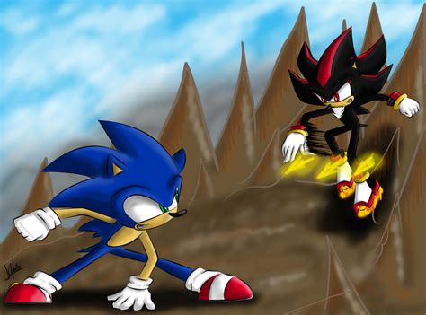 Super Shadow Sonic And Shadow Sonic Fan Art Sonic Art Images