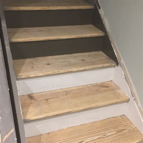 Staircase Remodel Diy Basement Stair Transformation Revival Woodworks