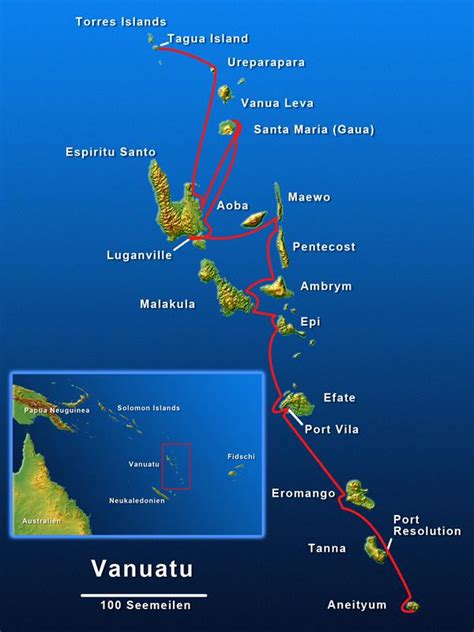 Der höchste punkt auf vanuatu ist der tabwemasana (tabwémasana) mit 1879 m auf der insel espíritu santo. SuAn in der Inselwelt von Vanuatu