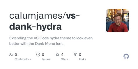 Github Calumjamesvs Dank Hydra Extending The Vs Code Hydra Theme To