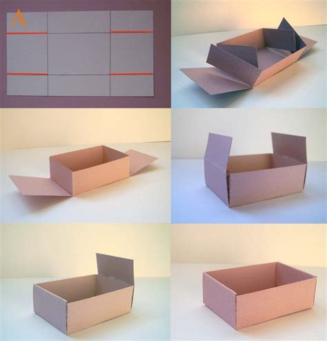 Como Hacer Cajas De Carton Decoradas Paso A Paso Cajas De Cartón
