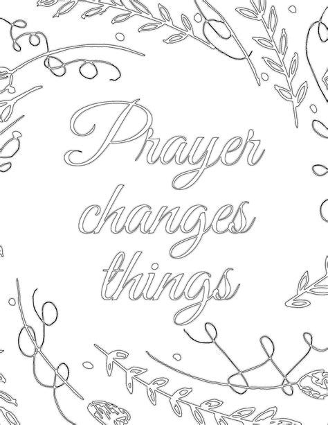 Download and print these prayer coloring pages for free. The Prudent Pantry: Prayer Changes Things {Printable ...