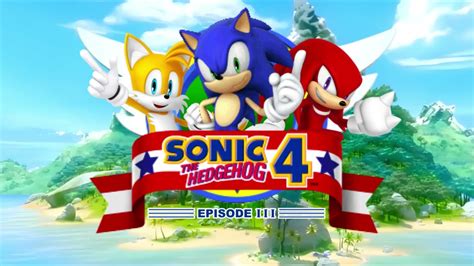 Sonic 4 Episode Iii Title Screen Remade Youtube