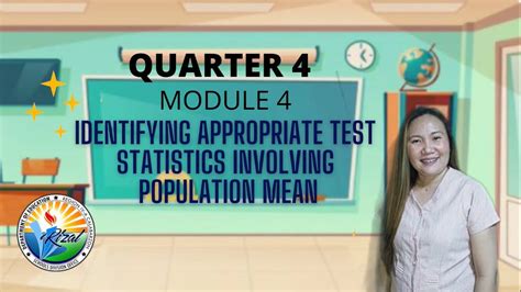 Identifying Appropriate Test Statistics Involving Population Mean Youtube