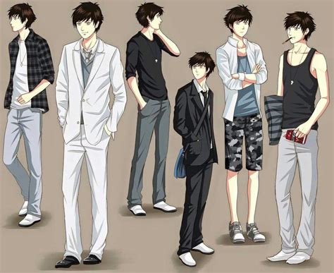 Manga Clothes Drawing Clothes M Anime Hot Anime Guys Anime Outfits