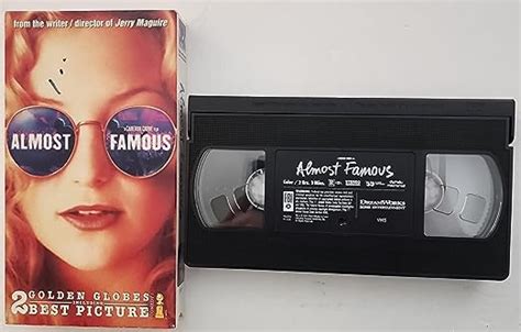 Almost Famous VHS Billy Crudup Kate Hudson Frances McDormand Jason Lee Patrick Fugit
