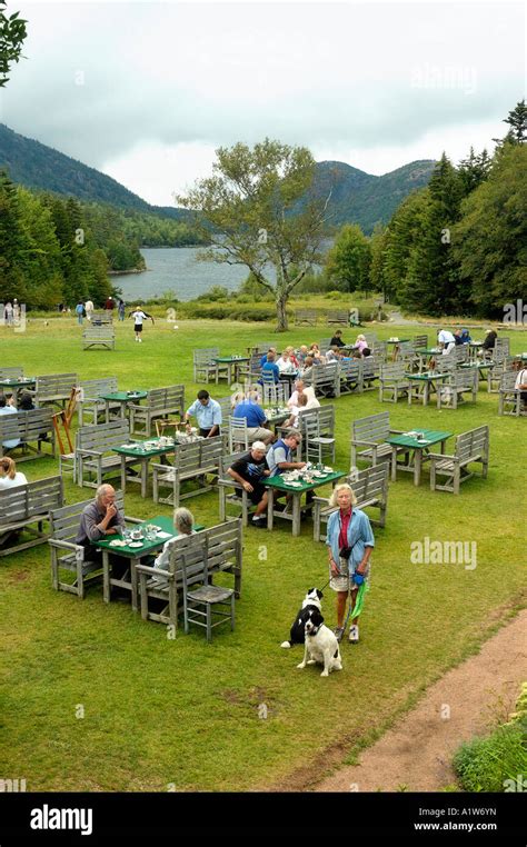 Jordan Pond House Acadia Hi Res Stock Photography And Images Alamy