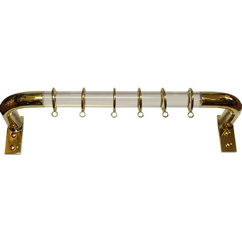 Drapery return the return is the measurement from the front of your drapery rod to the wall. ONA Acrylic Rod • Ona Drapery Hardware