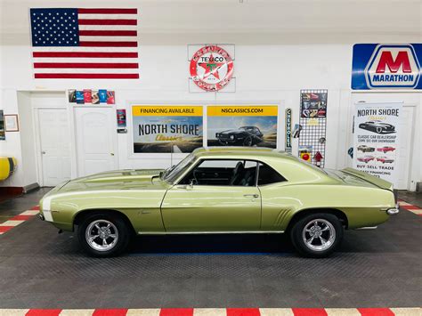 1969 Chevrolet Camaro Frost Green 383 Engine Very Clean See
