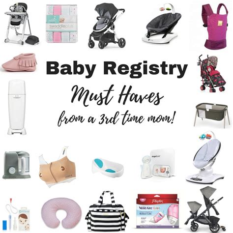 Baby Registry Must Haves The Ashmores Blog