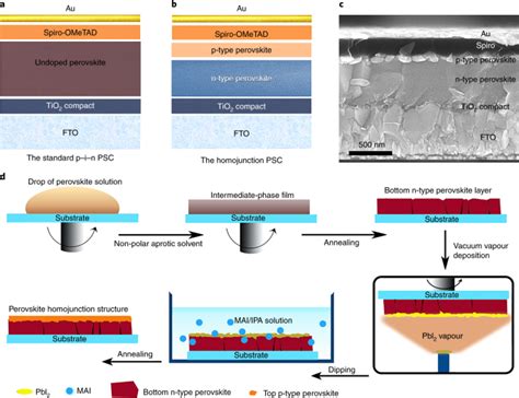 Planar Pn Homojunction Perovskite Solar Cells With Efficiency