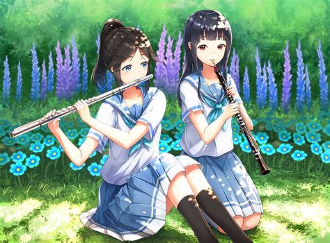 Sound Euphonium Anime Flute Hd Wallpaper Pxfuel