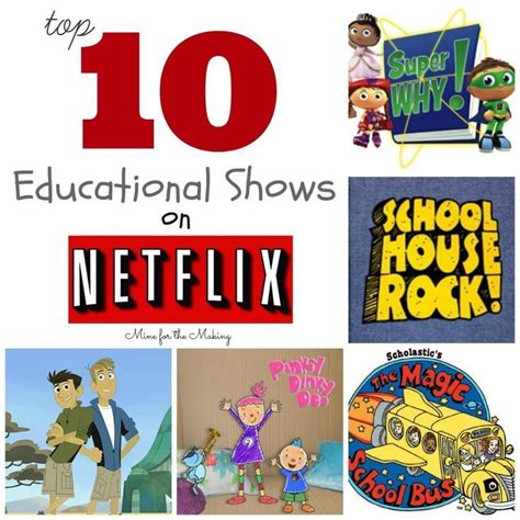 Tot School Tuesday Top 10 Educational Shows On Netflix Mine For The