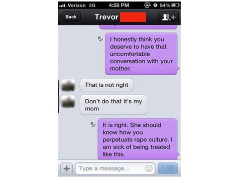 Guy Sends Dirty Text To Girl Girl Sends It To His Mum