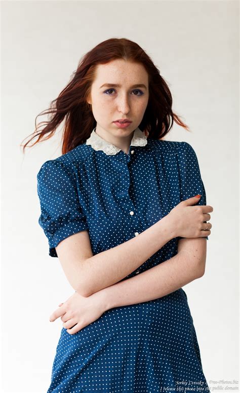 The Public Domain Portraits Of Lisa A Girl With Natural Red Hair Photographed In June 2017