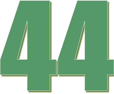 44 — сорок четыре натуральное четное число в ряду натуральных чисел