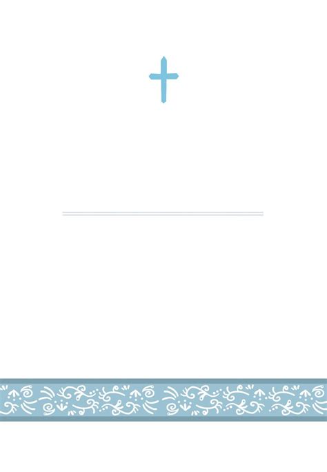 During the holiday season, use our hanukkah and christmas cards to. Blue Cross Boy - Free Baptism & Christening Invitation ...