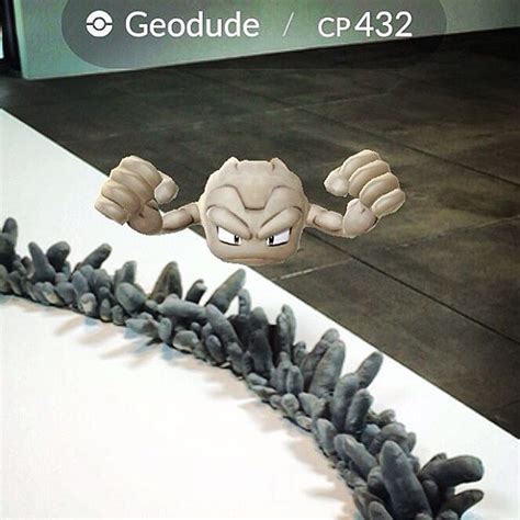 If Its Hip Its Here — That Is One Cultured Geodude Found Hanging Out