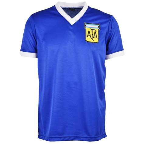 Bekijk de voetbaltenue van uw favoriete voetbalclub bij goalinn. Argentinië retro shirt 1986 - Voetbalshirts.com